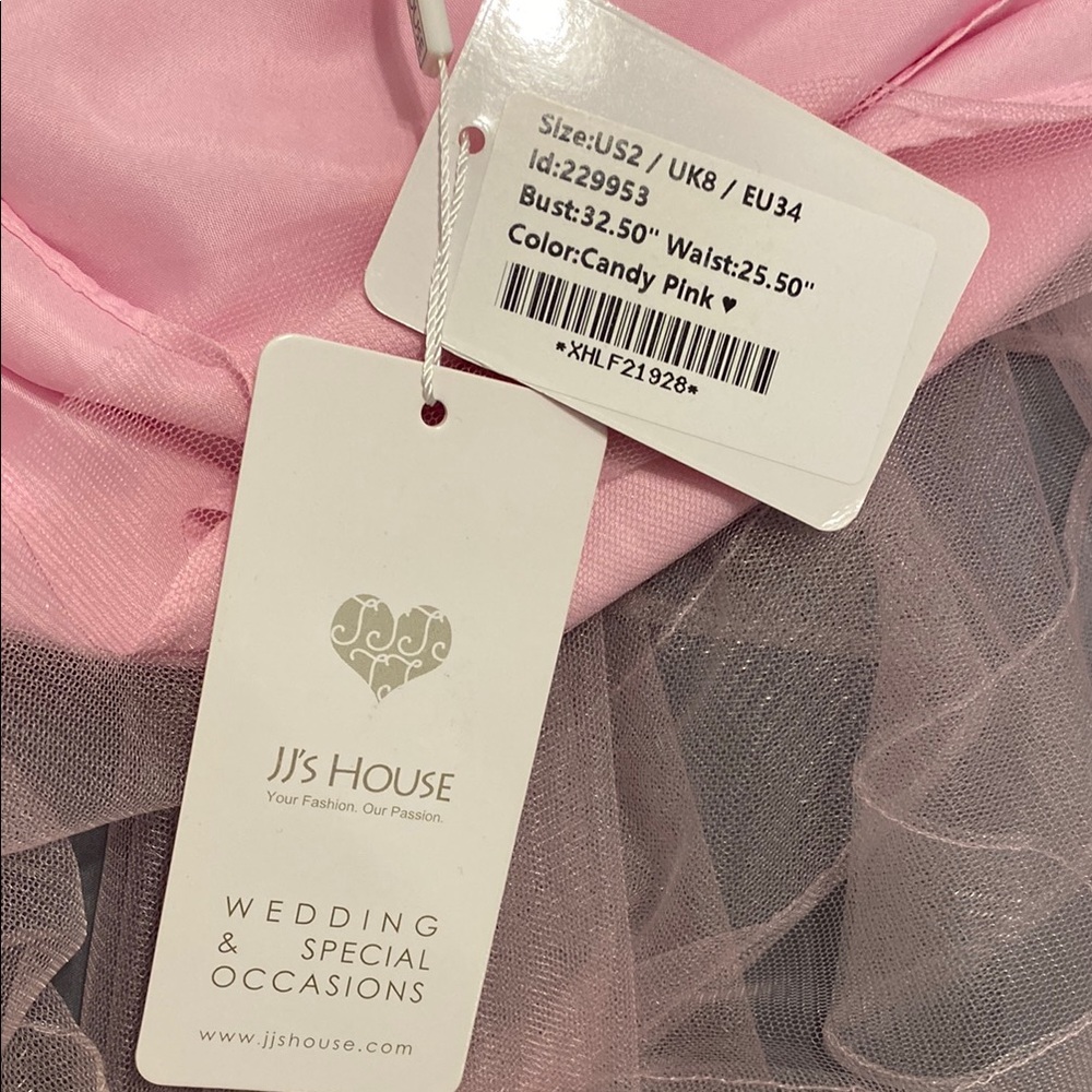 JJ's House Pink Dress Prom Formal Dress